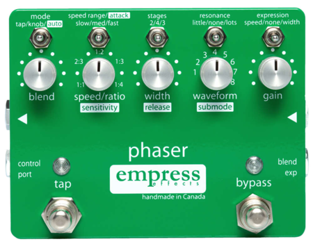 Empress Effects Phaser 　美品　フェイザー　波形8種類 Empress Phaser — HornFX